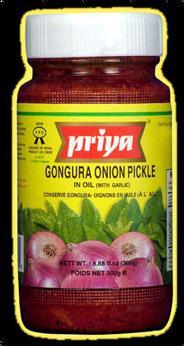 Gongura Onion Pickle