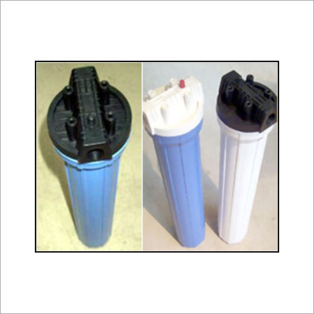 Molded Polypropylene Opaque Cartridge Filter Housing