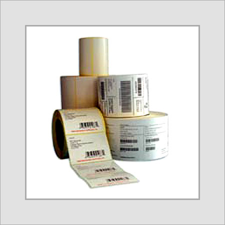 Rectangular White Colored Barcode Tags