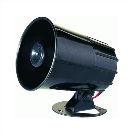 Black Color Electronic Siren Voltage: 6-15 Volt (V)