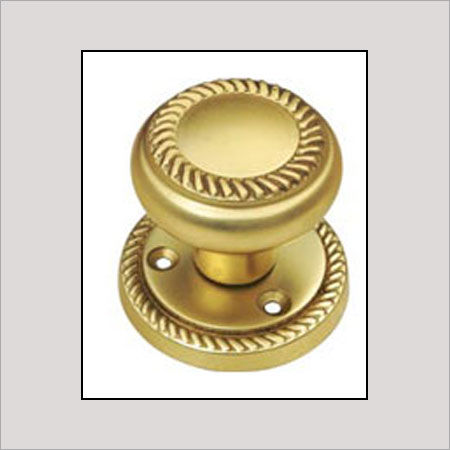 Various Colors Are Available Brass Body Door Knob