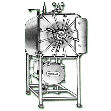 High Pressure Rectangular Steam Sterilizer Chamber Size: Various Sizes Are Available