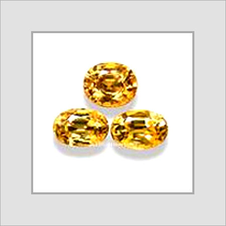 Yellow Sapphire Gems Size: Various Sizes Are Available