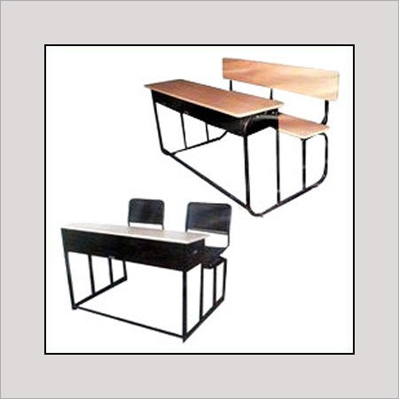 Wooden 2 Seater Class Room Bench