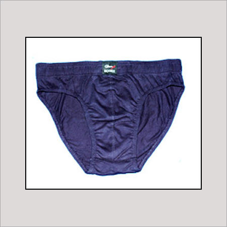 Various Colors Are Available Plain Pattern Mens Brief