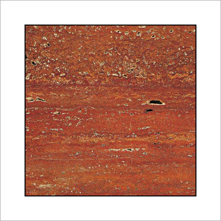 Red Travertine Marble Slab Size: Various Sizes Available