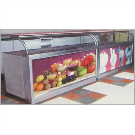 Chat Display Counter - Heavy-Duty Raw Material, Designed for Customized Customer Satisfaction