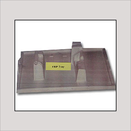 Black Fiber Reinforced Plastic Tray