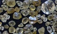 Rough Gem Quality Diamonds