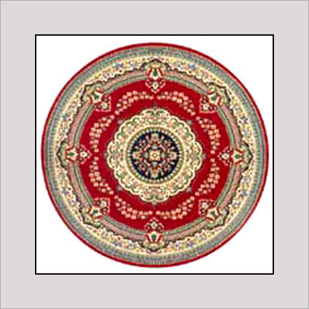 Round Shaped Printed Rugs