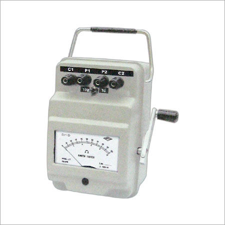 Plastic And Metal Body 100% Accuracy Analog Earth Resistance Tester