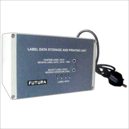 Label Data Storage And Printing Unit