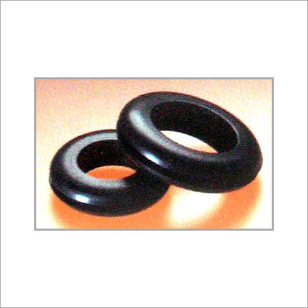 Plain Black PVC Grommet