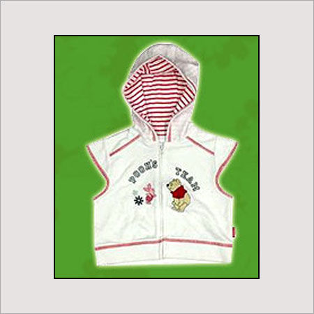 Casual Kids Sleeveless Hoody Age Group: 4-7