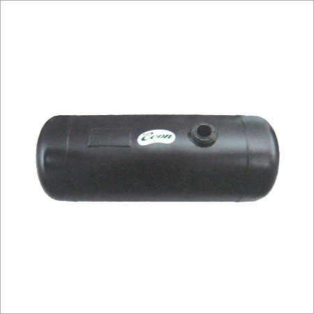 Black Cylindrical Shape Auto Lpg Tank