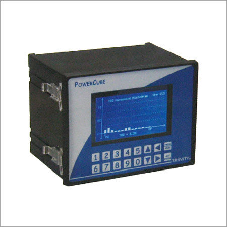 Black Electrical Measurement System Monitor