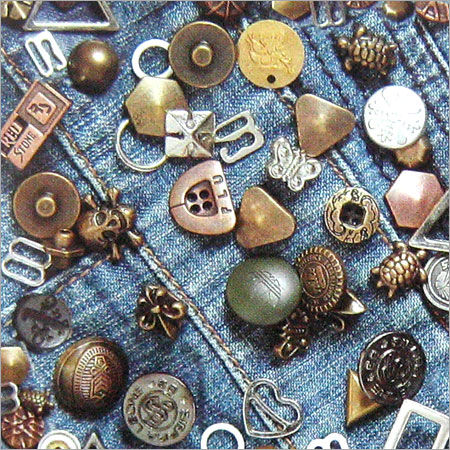 METALLIC BUTTONS