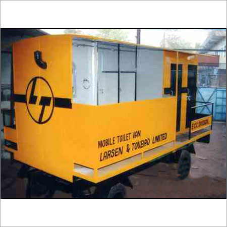 Mobile Toilet Van - High Grade Material, Customizable Design with Separate Waste and Water Tanks