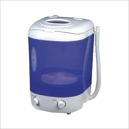 Mini Washing Machine - Plastic Top Loading 35x32x44.5 cm | Semi-Automatic, 135 Watt, Compact Design, Blue and White Color
