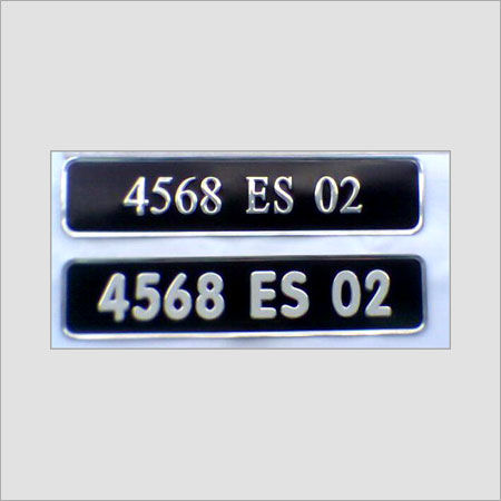 Number Plates