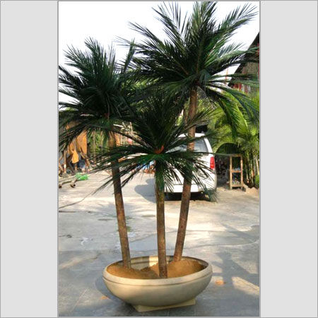 Green Preserved Areca Palm Trees