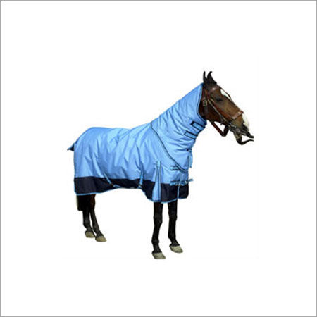 Sky Blue Ripstop Turnout Rug For Horse