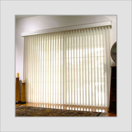 White Smooth Finish Vertical Blind