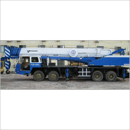 50T Tadano Crane Truck Application: Ship Building