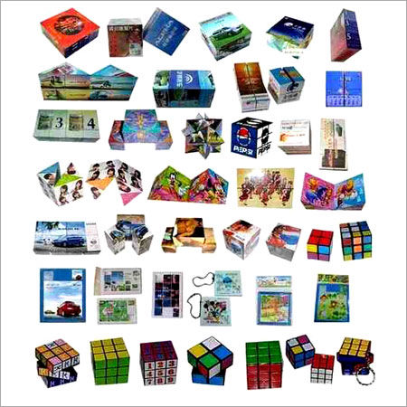 Colorful Cube Puzzle Game Size: Medium