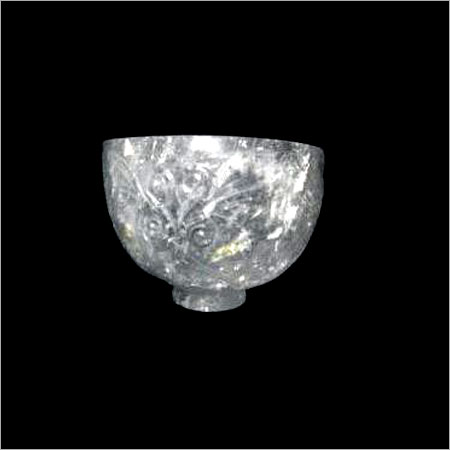 Handcrafted Crystal Bowl Stocks Size: Various Sizes Available