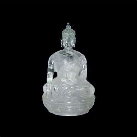 Eco-Friendly Handcrafted Crystal Buddha Statue