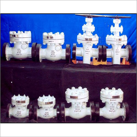 High Pressure Gate And Check Valves