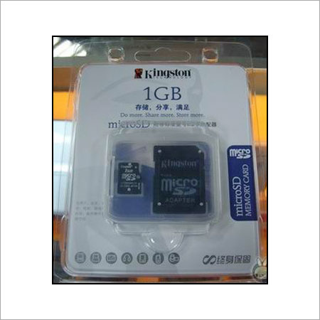 Micro SD Card - 1 GB Capacity, Fine Quality - Black Color for Camera, Laptop, and Mobile