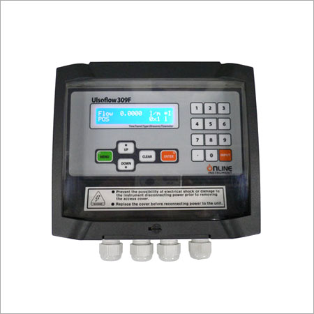 Industrial Ultrasonic Flow Meter - 1% Accuracy, 0.5% Linearity, 0.2% Repeatability | Bi-Directional Measurement, Built-in Calorimeter, Low Power Consumption, Modern Design, RS232C Communication, Self-Diagnostic Function