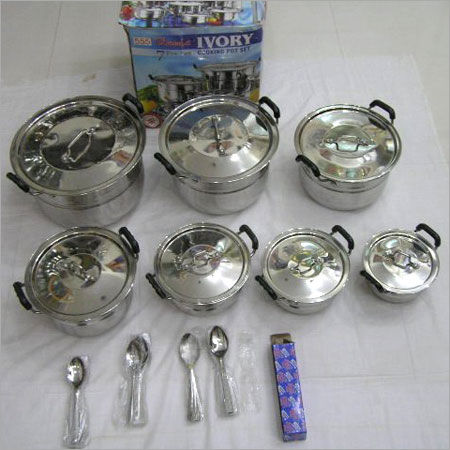 Stainless Steel Kitchen Serving Set Size: Vary