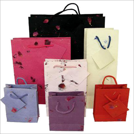 Handmade Paper Shopping Bags