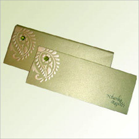 Handmade Wedding Card - Traditional Indian Craft of Elegant Handmade Paper | Perfect for Royal Invitations and Special Announcements