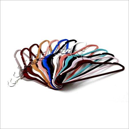 Garment Velvet Coat Abs Hangers