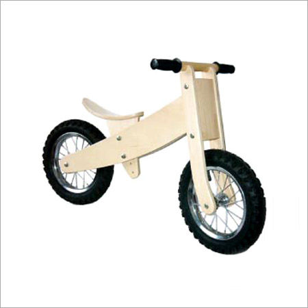 Kids Moulded Wooden Bike Size: 85.5X33X55 Cm