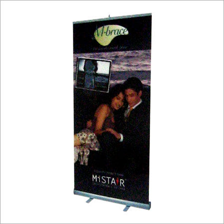 Clear Display Promotional And Advertising Banner Stands