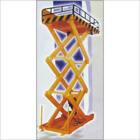 Fixed Pit Mounted Hydraulic Scissor Lift Table