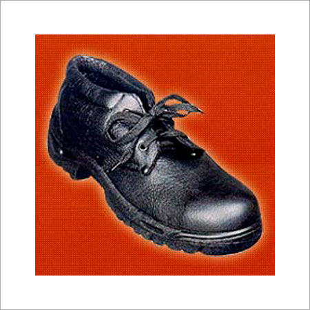 Black Pu Tpu Outsole Safety Shoes