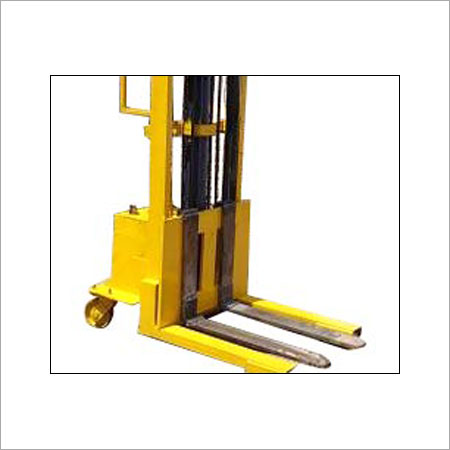 Adjustable Fork Stacker - 2 Ton Capacity, 1 Meter Length | Corrosion and Abrasion Resistant, High-Grade Material