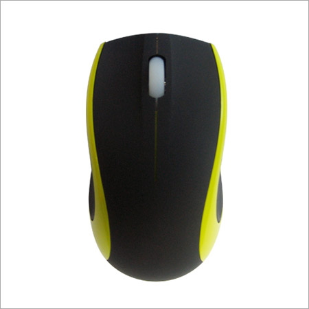 Black & Yellow Mix Sired Computer Laser Mouse