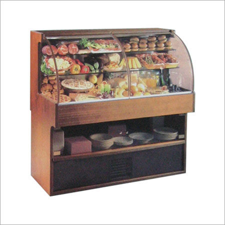 Display Counter - Premium Wood Finish, Customizable Wall Displays & Revolving Merchandisers, Refrigerated & Non-Refrigerated Options