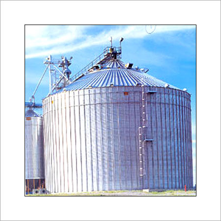 Galvanised Silo