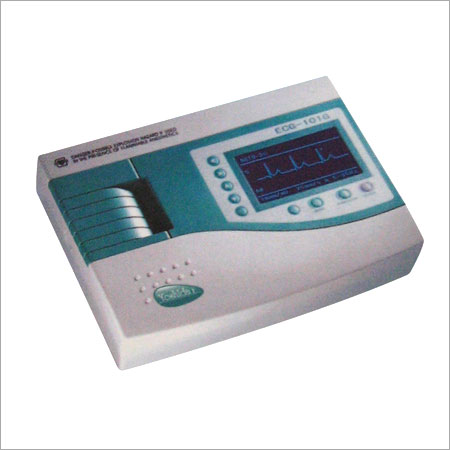 Maxi Display Digital Single Channel Electrocardiograph