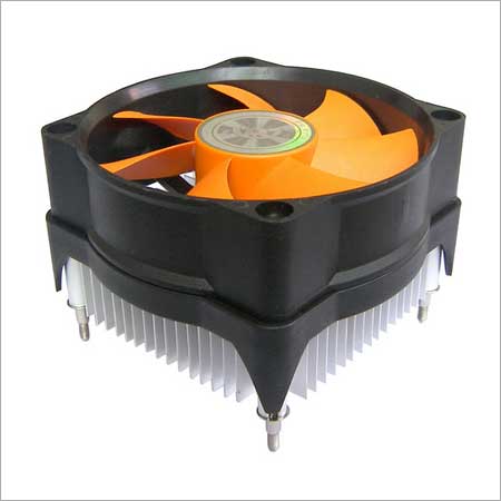 Plastic Squar Black Cpu Fans