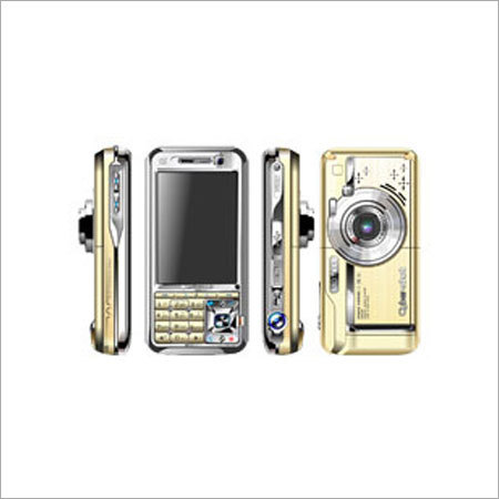 Black 3X Optical Zoom Camera Mobile Phone