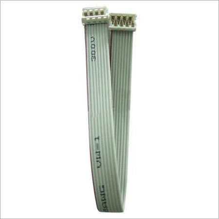 White Flat Ribbon Cable For Computer